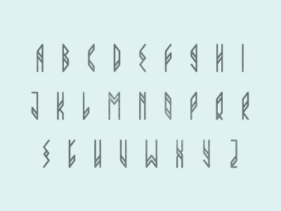 "Native" Typeface typography