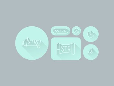 Astro branding lettering logo logo type typography vector