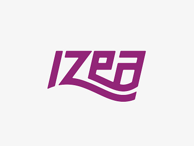 IZEA Rebrand WIP - Rejected #2 brand identity lettering ligatures logotype rebrand typography vector