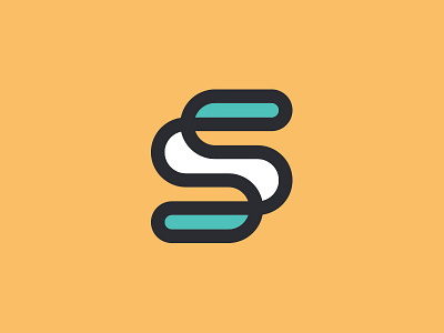 "SS" Mark #3 abstract branding logo mark vector