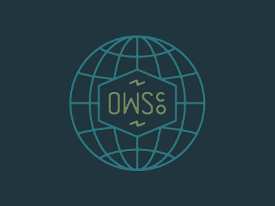 Olde World Sound Co. #3 branding custom lettering logo mark type vector