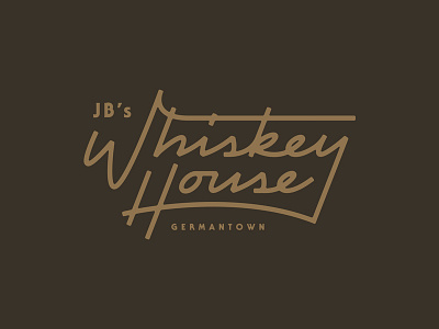Whiskey House booze bourbon classic drink lettering ligatures modern scotch script typography whiskey