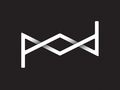 P.O.D. ambigram logo
