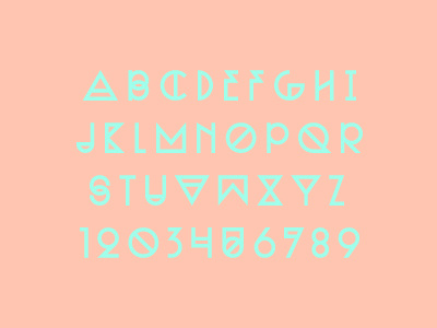 Typeface 01 typography