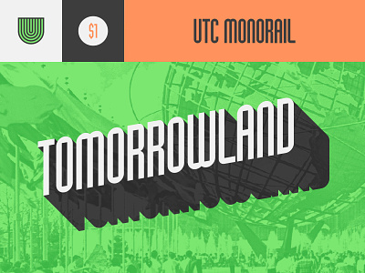 UTC Monorail Font custom fonts headline headline fonts letterforms lettering type type design type foundry typography website
