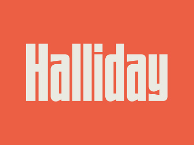 UTC Halliday Font WIP custom fonts headline headline fonts letterforms lettering type type design type foundry typography website