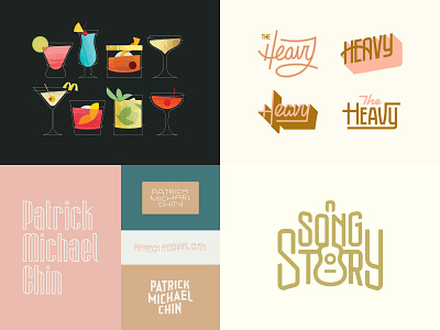 2018 Top 4 Shots branding custom design illustration lettering ligatures logo logotype type typography vector