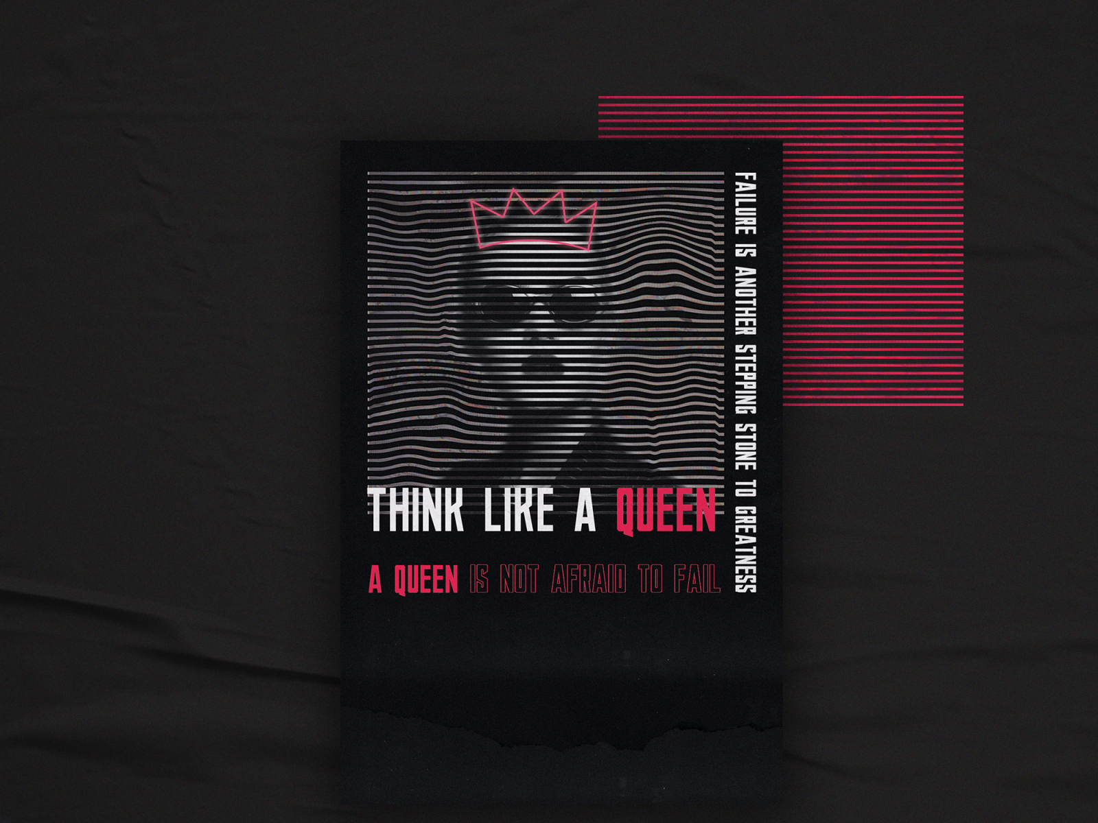 queen woman poster by Gulnar Rza on Dribbble