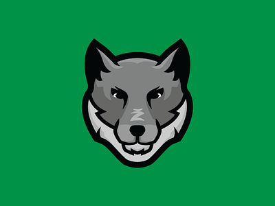 Wolf sport logo brand hockey illustration logo sport