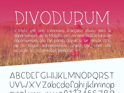 Divodurum font font handwriting police script