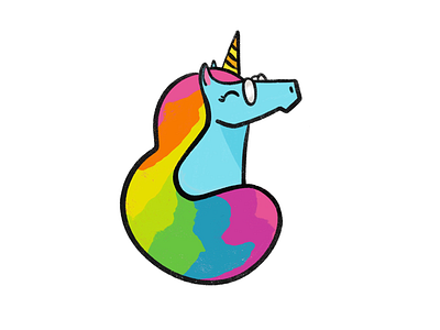 My rainbow unicorn