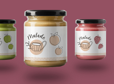 Malade Artesanal Branding branding design food graphicdesign identity jam logo logotype