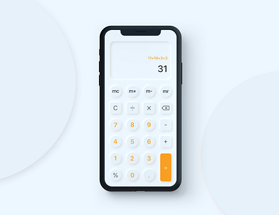 calculator - day 4 - Daily UI dailyui dailyui004