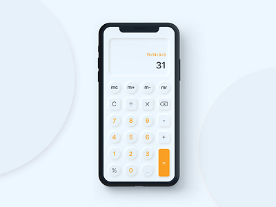 calculator - day 4 - Daily UI