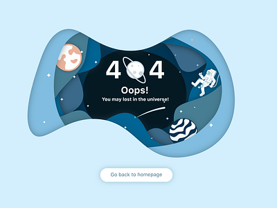 404page - daily ui 008
