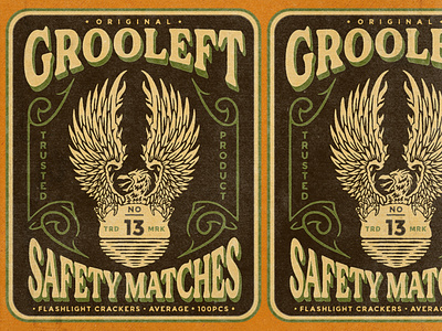 Grooleft Safety Matches