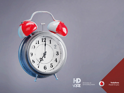 HD Voice_4 3d 4g cg creative design hd illustration ilustration quality vodafone