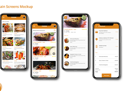 Foodie. app design food food mobile app mobile app ui ui design user experience design user interface ux