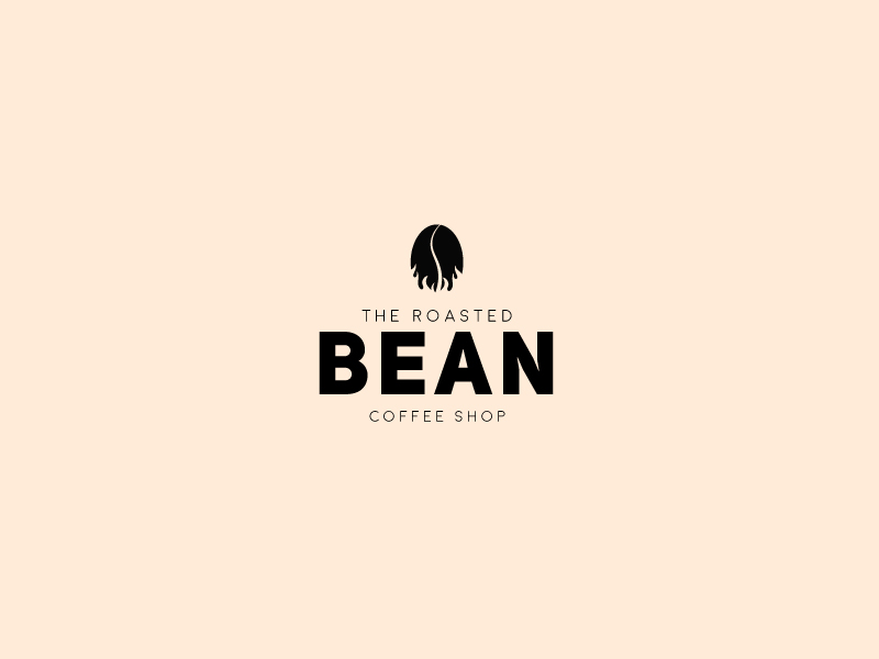 The Roasted Bean Coffee Shop Daily Logo Challenge Day 6 by Ala