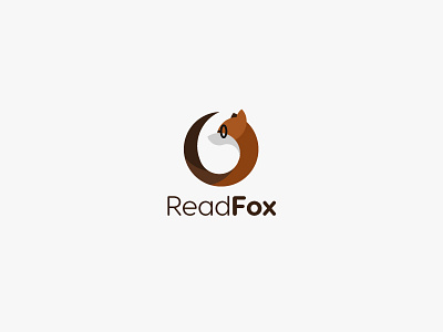 Fox logo - Daily Logo Challenge - Day 16 art brand branding dailylogochallenge design fox fox logo illustration logo logos mark marks read reading