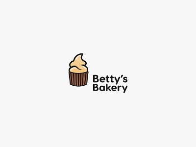 Cupcake logo - Daily Logo Challenge - Day 18 art bakery bakery logo brand branding cake cake logo cake shop cupcake cupcake logo cupcakes dailylogochallenge design illustration logo logos mark marks vector