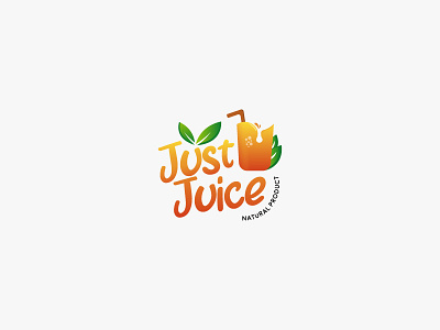 Juice Company Logo - Daily Logo Challenge - Day 47 art brand branding clean logo colorful logo dailylogochallenge design gradient illustration inspiration juice juice bar juice logo logo logos mark marks