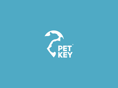 Petkey - Pets Protection company logo agenct art brand branding company branding company logo company profile design freelance freelancer logo logodesign logodesigner logodesigns logos mark marks negative space logo negativespace vector