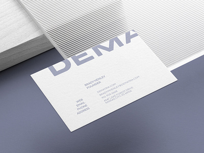 Dematria - Brand Identity