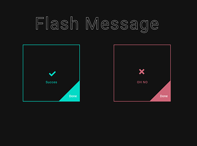 Flash Message