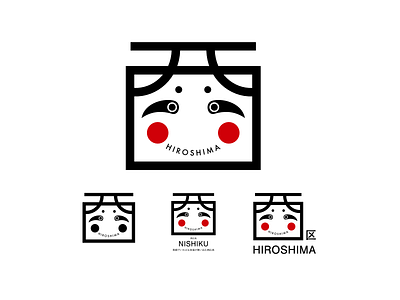 NISHIーku branding design logo