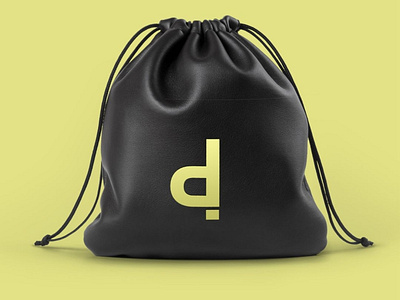 D branding design logo minimal typography