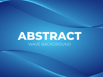 Modern abstract wave gradient background