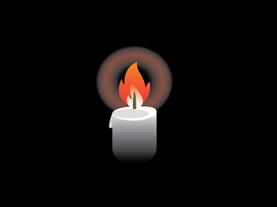 candle design illustration