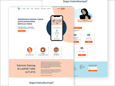 LatihID Design Website
