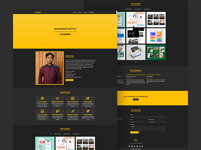 Design Website My Portfolio ui ux web web design wordpress