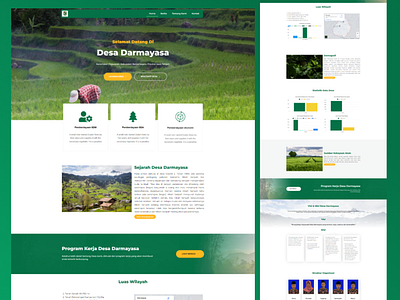 Web Design Desa Darmayasa app branding design mobiledesign ui uiux web web design