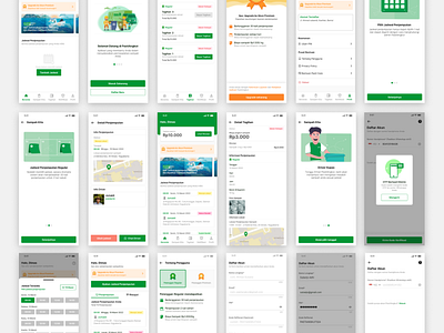 UI Design PastiAngkut App app design mobiledesign ui uiux web