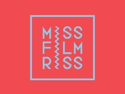 MISS FILMRISS Movie Blog Logo berlin cut font fonttype germany logo logotype minimalism outline prototype square