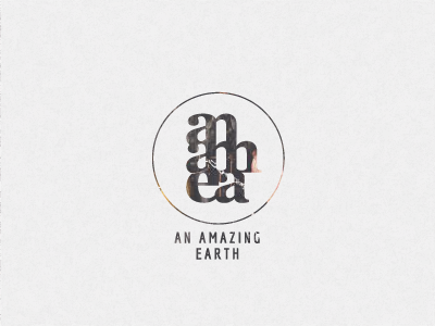 AN AMAZING EARTH final berlin circle germany hairline logo magazine mask photo textures typography vintage