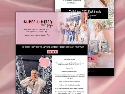 Book Landing Page Marina Giovanni