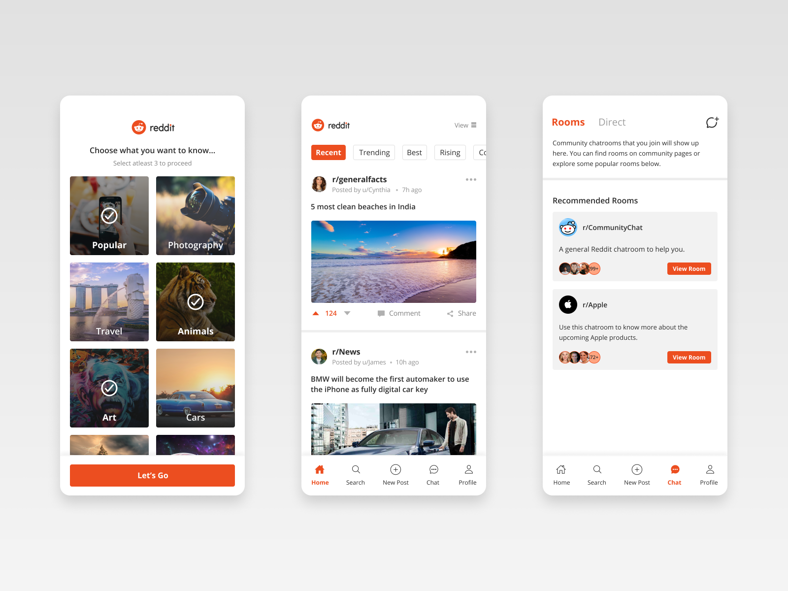 Reddit App Redesign By Aastha Gupta On Dribbble