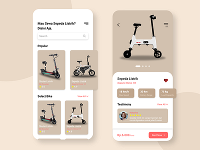 bike rent app