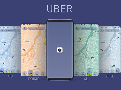 Uber App Mockup