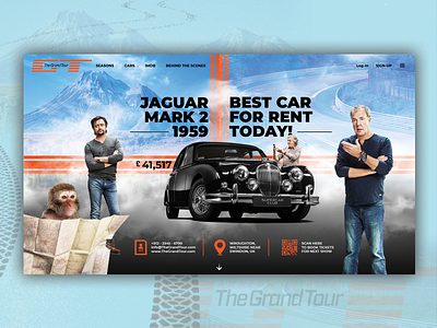 The Grand Tour Concept Website Design