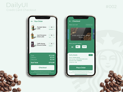 Daily UI Challenge #002 | Credit Card Checkout