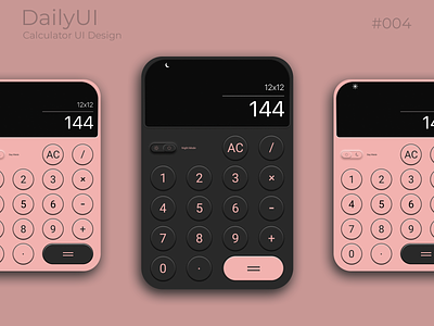 Daily UI #004 | Calculator UI Design applicationdesign dailyui design prototype ui uidesign uiux ux webdesign website design
