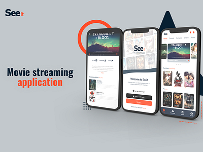 Movie Streaming App app business ui design design inpiration freelance graphic design movie streaming app movie streaming application movie streaming ui movie streaming user interface streaming app streaming ui ui ui design ui inspiration ui mobile uiux uiux design user experience user interface