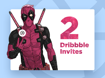 2 Dribbble Invites dribbble invitation invite