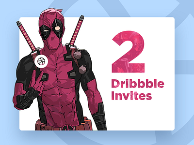 2 Dribbble Invites