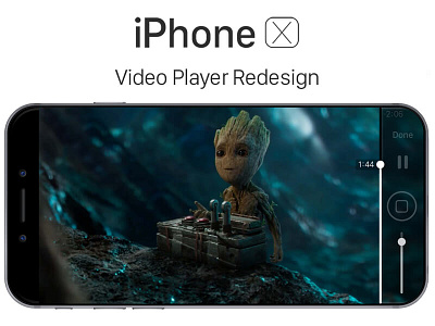 iPhone X - Video Player Redesign 10th anniversary 2017 apple iphone 8 iphone x